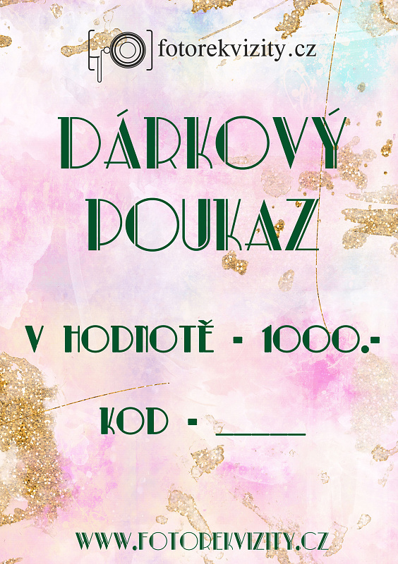 Dárkový poukaz 1000