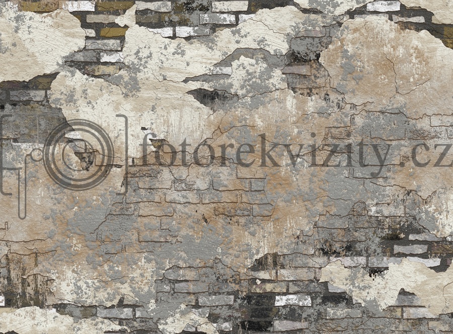 Vinylové fotopozadí - stará cihlová zeď