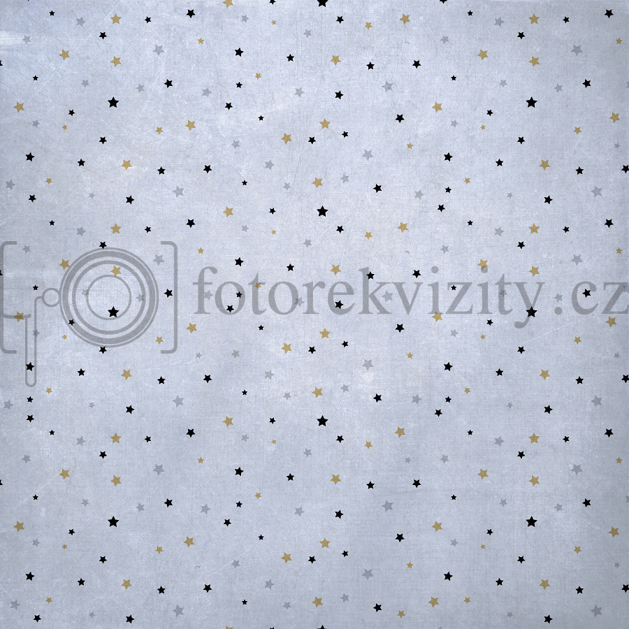Vinylové fotopozadí - jemné hvězdy s texturou, star