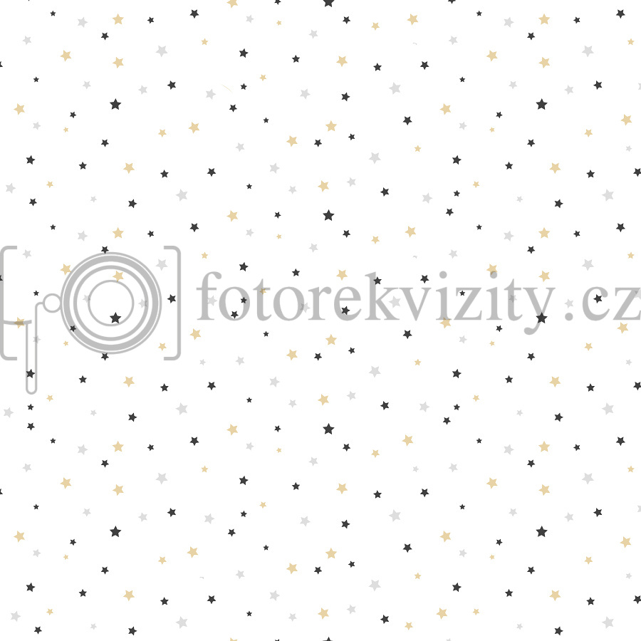 Vinylové fotopozadí - jemné hvězdy s texturou, star
