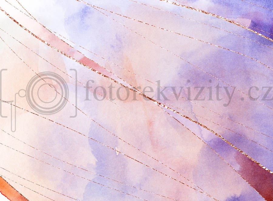 Vinylové fotopozadí - jemné, barevné, zlaté, akvarel