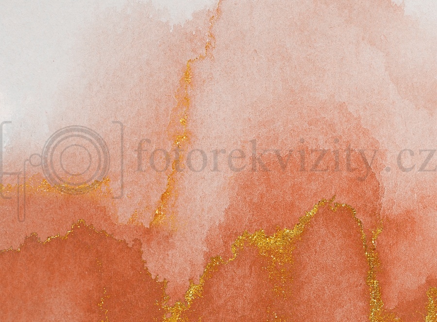 Vinylové fotopozadí - jemné, akvarel, zlaté