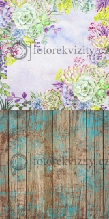 Spojené fotopozadí + fotopodlaha