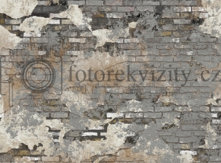 Vinylové fotopozadí - stará cihlová zeď