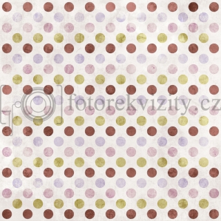 Vinylové fotopozadí - barevné puntíky, textura