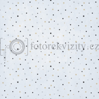 Vinylové fotopozadí - jemné hvězdy s texturou, star