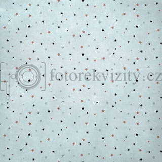 Vinylové fotopozadí - jemné hvězdy s texturou, star