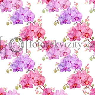 Vinylové fotopozadí - Květy, jaro, orchidej