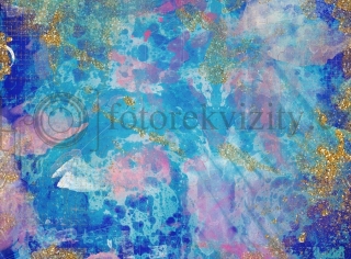 Vinylové fotopozadí - Abstrakt, jemné, barevné