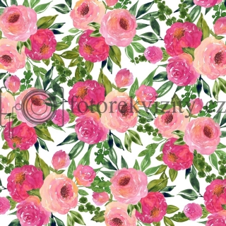 Vinylové fotopozadí - Květy, růže 