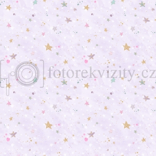 Vinylové fotopozadí - Romantické, jemné, hvězdičky