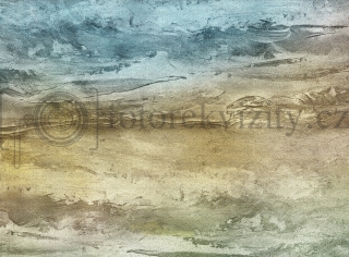 Vinylové fotopozadí - melírovaná zeď