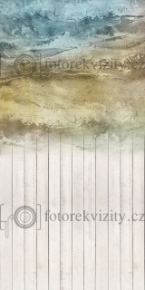 Spojené fotopozadí + fotopodlaha - dřevěná podlaha, pozadí stará zeď