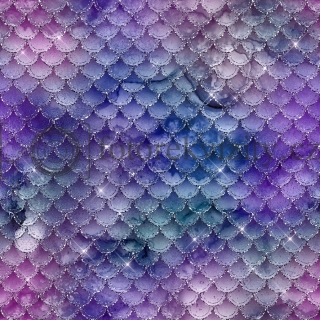 Vinylové fotopozadí - mořská panna, glitry