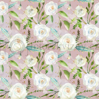 Vinylové fotopozadí - jaro, květy