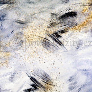 Vinylové fotopozadí - plátno, zlaté, luxusní