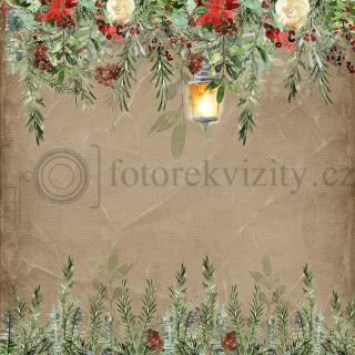 Vinylové fotopozadí - vánoční