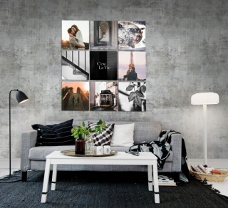 Obraz na hliníkové desce 50x50 cm