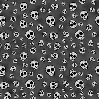 Vinylové fotopozadí - lebky, halloween