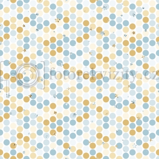 Vinylové fotopozadí - puntíky