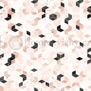 Vinylové fotopozadí - kostky