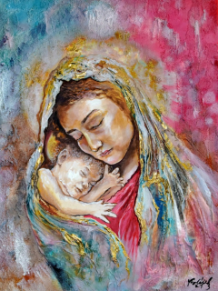 Madona - Petr Polášek - 60x80cm