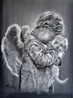 Andělská - Petr Polášek - 60x80cm