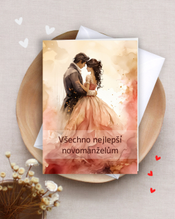 Všechno nejlepší novomanželům - Svatební přání